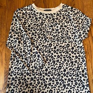 Cheetah print tee